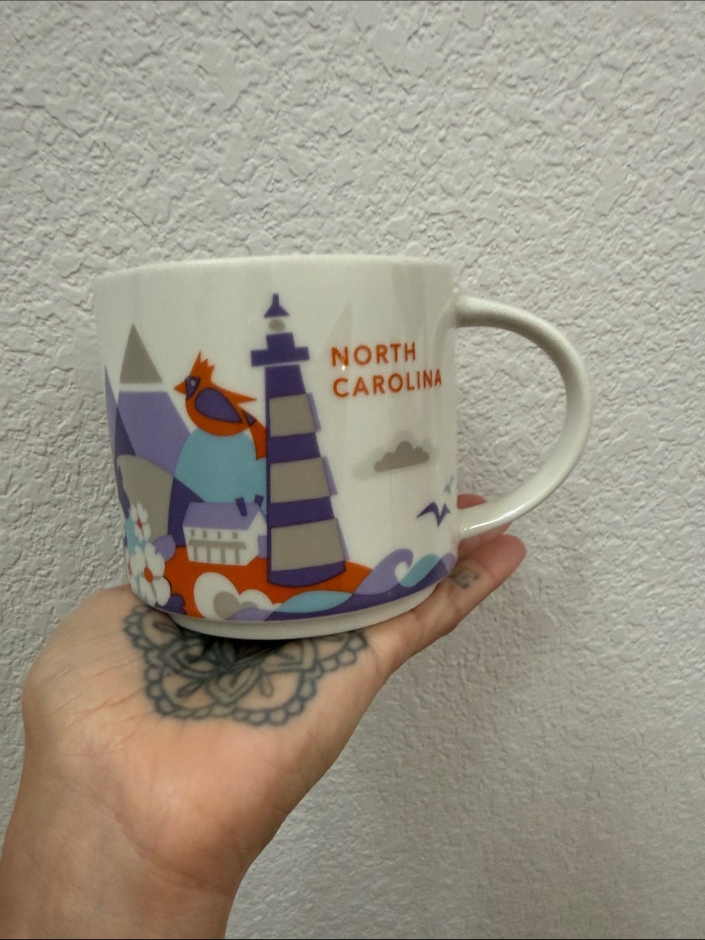 Starbucks North Carolina Coffee Mug - You Are Here Collection